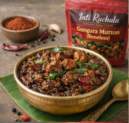 Gongura Mutton Boneless Pickle